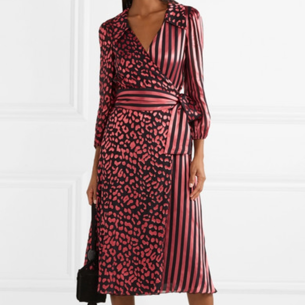 Alice + Olivia Abigail Wrap Dress